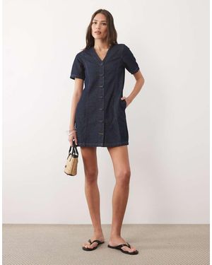 Threadbare Vestito Corto - Blu