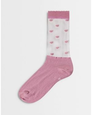 Dr. Martens Dr. martens – socken aus netzstoff - Pink