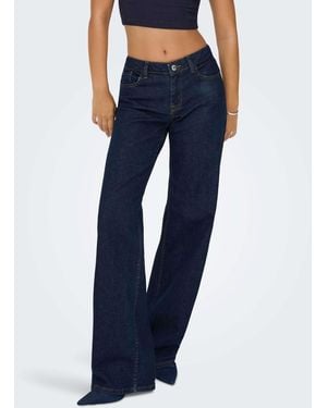 ONLY Jean ample - foncé - Bleu