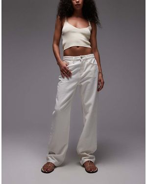 Mango Matilda Straight Leg Jeans - Grey