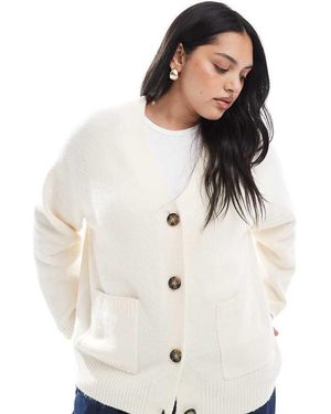 Vero Moda Cardigan Squadrato - Bianco