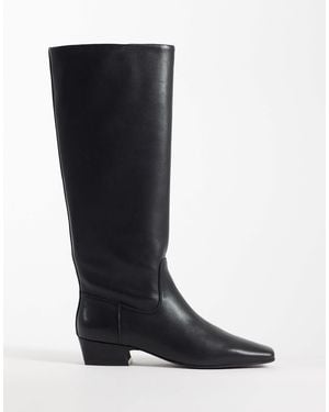 Steve Madden Gwyneth Knee Boots - Black