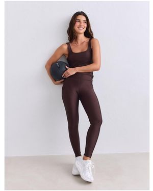 Aim'n Collant Effetto Shimmer Color Cioccolato - Marrone