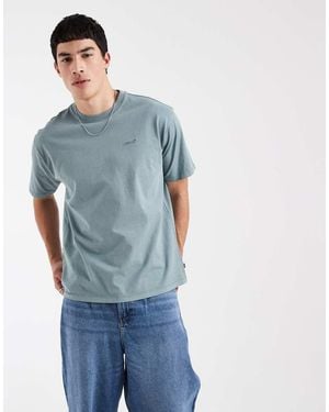 Levi's Camicia Camp Standard Con Tasca E Stampa Sunset - Blu