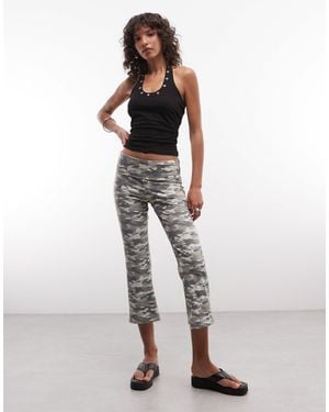 Collusion Flared Capri leggings - Multicolour