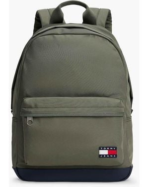Tommy Hilfiger – essential – abgerundeter rucksack - Grün
