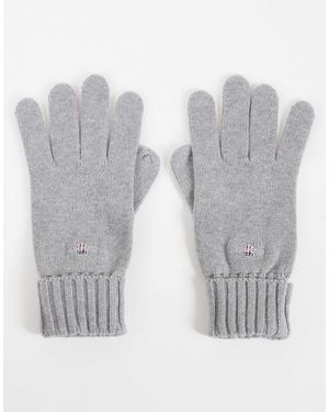 GANT Handschuhe aus baumwollmix - Grau