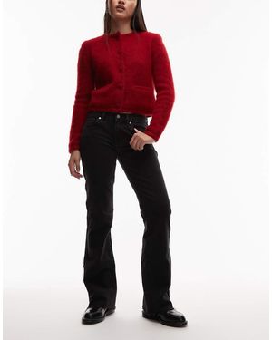 Abrand Jeans 99 Low Rise Bootcut Jeans - Red
