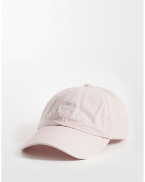 4505 Washed Cotton Cap With Studio Embroidery - Pink