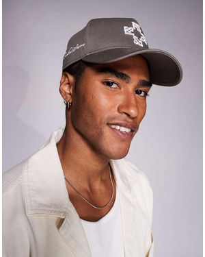 Faded Store Monogram Cap - Brown