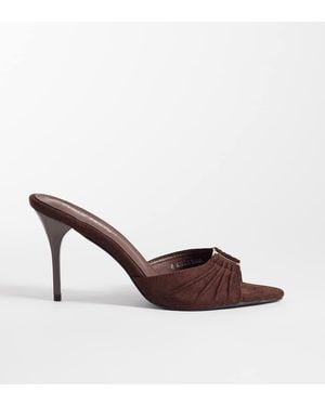 Public Desire Kourtney Heeled Mule Sandals - Brown
