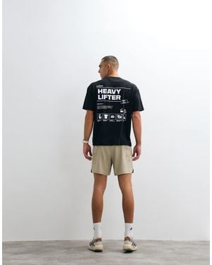 adidas Originals Adidas Training T-Shirt With Back Print - Black