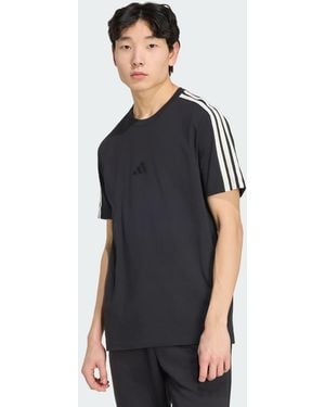 adidas Originals Adidas Kit 3-Stripes Regular T-Shirt - Blue