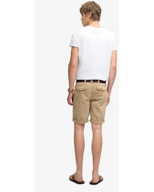 Superdry Utility Chino Shorts - Natural