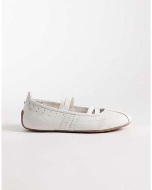 Bronx Zenday-a Ballet Flats - White