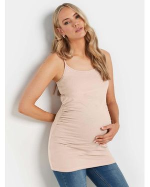 Long Tall Sally 2 Pack Maternity Cami Vest Tops - Natural