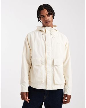 Fred Perry – parka - Weiß