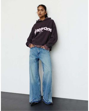 Pull&Bear Hoodie - Blue