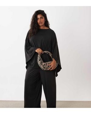 ASOS Asos Design Curve Cape-Top - Zwart