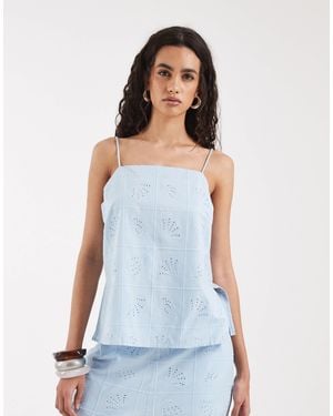 Vero Moda Singlet Co-ord - White