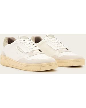 AllSaints Regan - baskets basses en cuir - et gris - Neutre