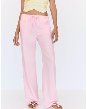 Pull&Bear Joggers Stile Rustico - Rosa