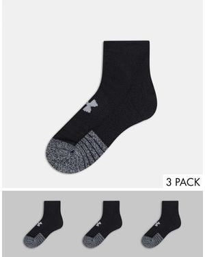 Under Armour – training heatgear – e socken im 3er-pack - Schwarz