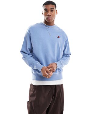 Tommy Hilfiger – lässig geschnittenes sweatshirt - Blau