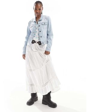Noisy May Giacca Di Jeans Azzurra - Blu