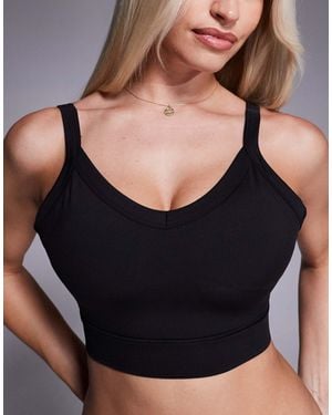 4505 – fuller bust – icon – sport-bh - Schwarz