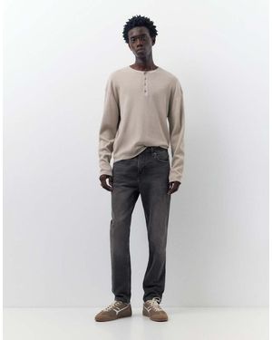 Pull&Bear Slim Fit Jeans - Grey