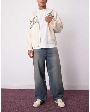 Collusion X001 Antifit Jeans - White