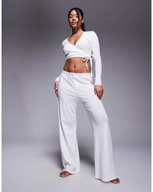 Oh Polly Relaxed Lounge Trouser Co-ord - Grey