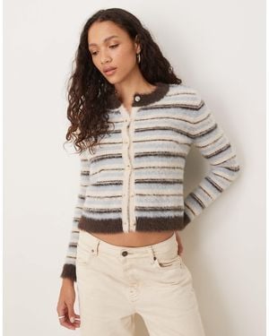 Glamorous Button Down Baby Cardigan - Natural