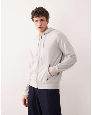 Polo Ralph Lauren Long Sleeve Lounge Hoodie - Natural