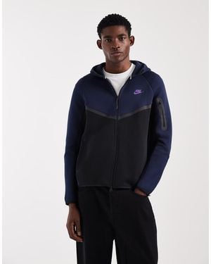 Nike Tech Fleece Full Zip Track Jacket - Blue