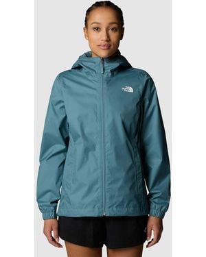 The North Face Chaqueta Azul Tormentoso Con Capucha Quest De