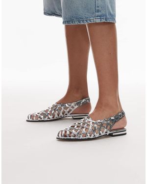 laagam Lani Sandals - Metallic