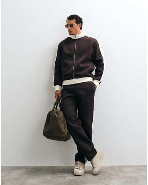 ASOS Jogger Met Rechte Pijpen - Wit