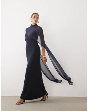 ASOS – maxikleid - Blau