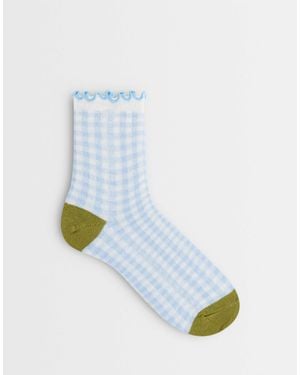ASOS Socken mit vichy-karo - Blau