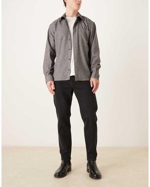 Mango Ben 100% Cotton Tapered Jean - Grey