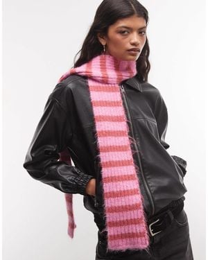SUI AVA Clara Slim Scarf - Red