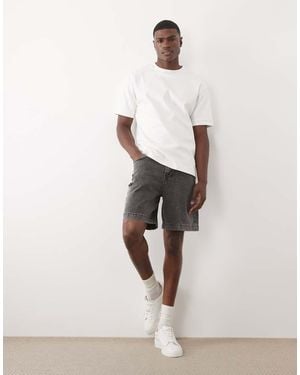 ASOS Losse Jort Met Scheur - Naturel