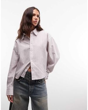 Carhartt Gowan Long Sleeve Shirt - Purple