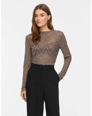 Vila Top A Maniche Lunghe Falcon - Multicolore