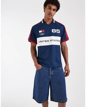 Tommy Hilfiger World Cup Us Football Jersey - Blue