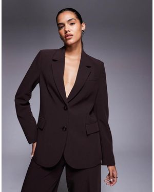 Forever New Ruimvallende Blazer - Grijs