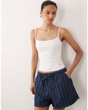 Abercrombie & Fitch – camisole im 90er-stil - Blau
