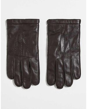 ARKET Premium Leather Gloves - Black